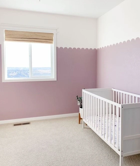 habitacion pintada para bebe